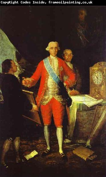 Francisco Jose de Goya Francisco de Goya the Count of Floridablanca and Goya.